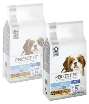 Zdjęcie produktu dla Perfect Fit 2x6kg Pełnoporcjowa Sucha Karma Dla Szczeniąt Małych Ras Bogata W Kurczaka