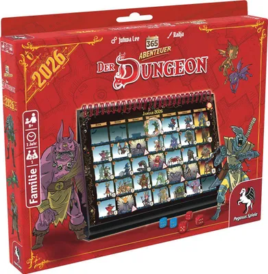 Produktbild von 365 Abenteuer ? Der Dungeon (Edition 2026)