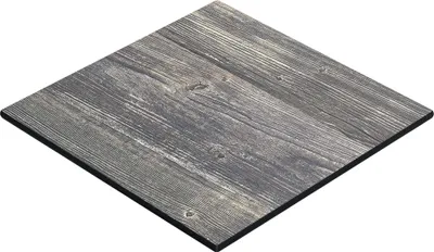 Produktbild von COMPACT | Gastro HPL Tischplatte | B:T 60 x 60 cm | Rustikal Kiefer | Quadratisch | Gastro HPL Tischplatte