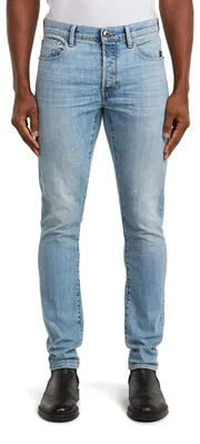 Zdjęcie produktu dla G-STAR Jeans męskie 3301 Slim, kolor niebieski (Vintage Patina Blue 51001-D498-H926), rozmiar 32W /