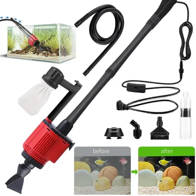 Produktbild von Elektrisch-Aquarium Kiesreiniger Schlammsauger Sands Bodenreiniger Staubsauger