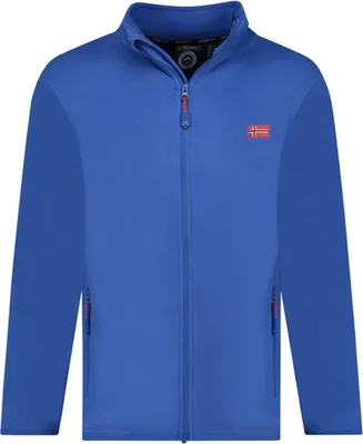 Image de Geographical Norway Herren Fleece-Sweatshirt Blau WY6437H/GN-Royal Blue Grösse L