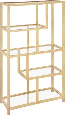 Immagine prodotto di Mensola Versa Bamboo Crystal 33,8 X 145,5 X 77 CM
