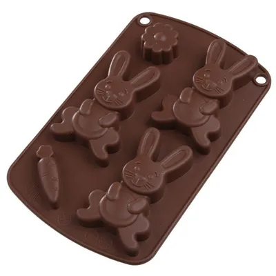 Produktbild von ORION Backform Silikonbackform zum Backen von OSTERHASEN