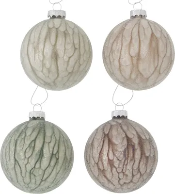 Produktbild von Boltze Gruppe Batic Weihnachtskugel sortiert 8 cm (1 Stück)