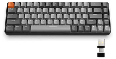 Immagine prodotto di Tastiera meccanica da gaming wireless K68, con Bluetooth 5.0, e layout al 60%