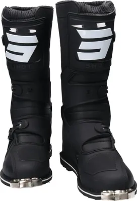 Produktbild von Shot Race 2 Motocross Stiefel, schwarz/weiß, 39