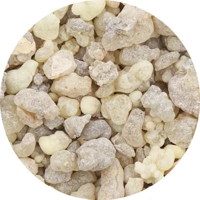 Produktbild von 100g Oman Weihrauch Boswellia 0,5-1,5cm Körnung 1 Grades Räucherharz Holzresten