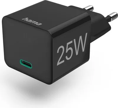 Produktbild von hama Ladeadapter schwarz, 25 Watt