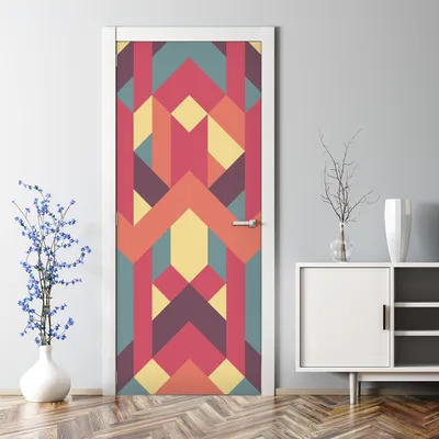 Produktbild von Dekorative Türaufkleber Aufkleber selbstklebend Klebefolie Abnehmbarerdeko Punktmuster 70 x 200 cm