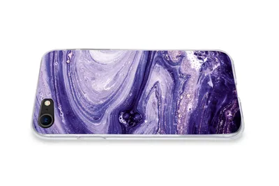 Produktbild von MuchoWow® Handyhülle Schutzhülle Hülle für iPhone SE 2022 Marmor - Naturstein - Glitzer Silikon Softcase Handy Hülle - Schutzhülle