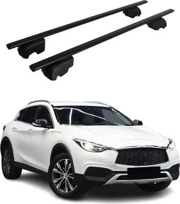 Zdjęcie produktu dla Bagażniki dachowe poprzeczne do Infiniti QX30 2016-2023 Fer Noir ABE