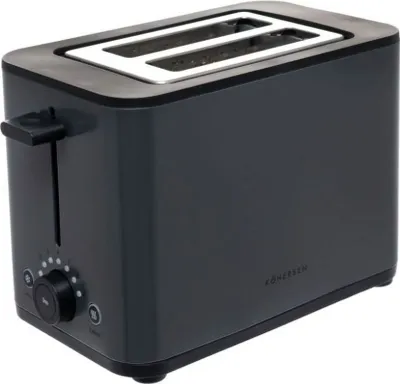 Obrázek produktu pro Kohersen moderní matný toustovač B088 (šedý)