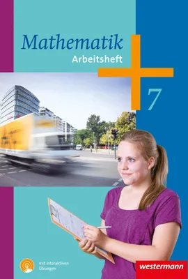 Produktbild von Mathematik 7. Arbeitsheft mit interaktiven Übungen