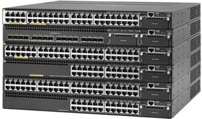 Produktbild von Hewlett Packard Enterprise Aruba 3810M 16SFP+ 2-slot Switch, Managed, L3, Vollduplex, Rack-Einbau, 1U