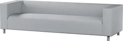 Produktbild von Dekoria Bezug für Klippan 4-Sitzer Sofa, grau, Bezug für Klippan 4-Sitzer