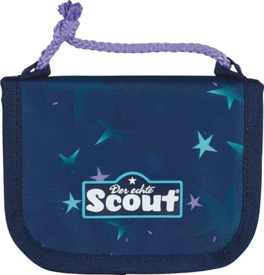 Image de Scout pochette tour de cou porte-monnaie Brustbeutel Pretty Star bleu marine