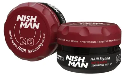 Imagen del producto de Nishman Hair Texturizing Matte Paste Stylingpaste mit mattierender Wirkung 100 ml