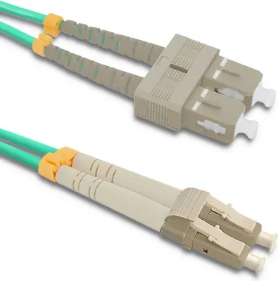 Produktbild von Qoltec 54350, 3 m, OM4, LC, SC