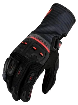 Produktbild von Motorradhandschuhe Macna, Shellar in Schwarz/Rot