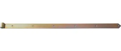 Produktbild von Ladenband 1000 x 45 x 5,0 mm - Dorn 16 mm - Verzinkt - Robuste Torscharnier-Schiene
