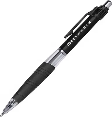 Produktbild von Toma Medium Automatik-Kugelschreiber TO-038 Schwarz