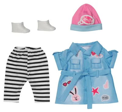 Produktbild von BABY born® Deluxe Jeans Kleid 43cm