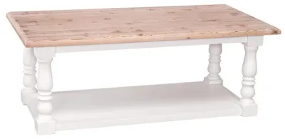 Zdjęcie produktu dla Stolik kawowy w stylu rustykalnym Casa Padrino 120 x 60 x wys. 45 cm - Meble w stylu rustykalnym