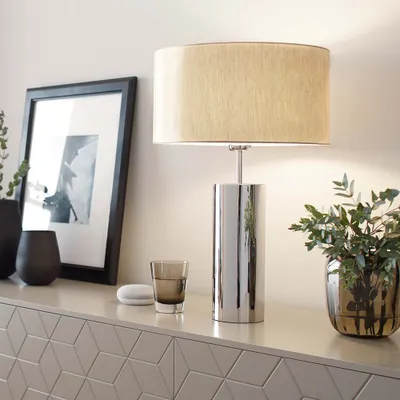 Produktbild von Villeroy & Boch 90294, Silber, Beige, Esszimmer, Schlafzimmer, Wohnzimmer, Klassisch, Erwachsener, Junge/Mädchen, E27