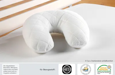 Produktbild von f.a.n.  Nackenhörnchen  Sleep & Care  Größe 45x12