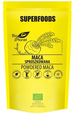 MACA SPROSZKOWANA BIO 150 g - BIO PLANET SUPERFOODS