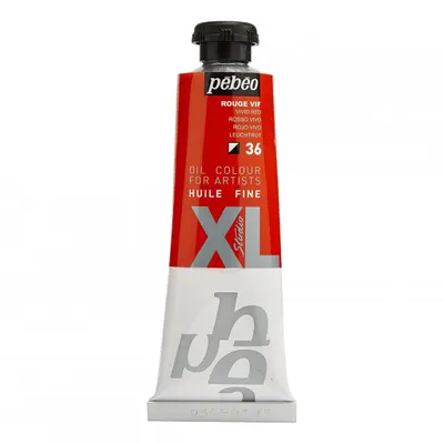 Image de Pebeo Studio XL peinture à l'huile, 37 ml, 36 Rouge vif