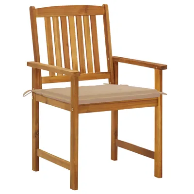 Immagine prodotto di vidaXL Sedie da giardino con cuscini 8 pz. Legno massiccio di acacia