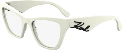 Produktbild von Karl Lagerfeld KL6171 White 54/19/140 Damen Brillen