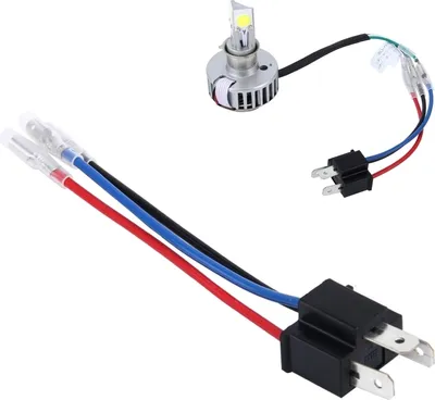 Produktbild von Motorrad H4 LED Scheinwerfer Umrichterkabel