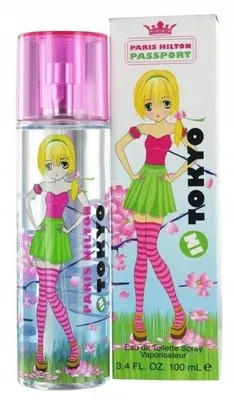 Produktbild von Paris Hilton Passport Tokyo, Frauen, 100 ml, Apfel, Zitrone, Iris, Jasmin, Orangenblüte, Spray