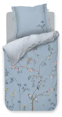 Produktbild von PIP Studio Bettwäsche DE PIP Bamboo Blossom Light Blue 200x200 Hellblau