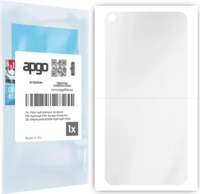 Produktbild von apgo Schutzfolie für Cubot X30, Hydrogel Displayschutzfolie, Hydrogel-Folie mit Positionierhilfe TPU 5D [Klar]