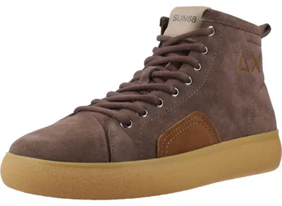 Image de Sun68 Luis Midi Suede Couleur Marron