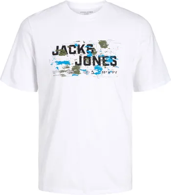 Image de T-shirt pour homme JACK & JONES Outdoor Logo Tee SS à col rond