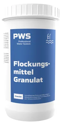 Produktbild von PWS Flockungsmittel Granulat 1 kg für Poolwasser