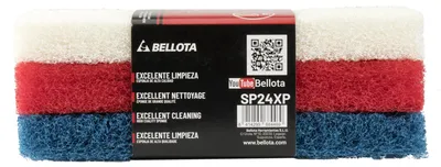 Imagen del producto de Esponja de limpieza de repuesto Bellota SP24XP, suave, de dureza media a alta, para la limpieza de epoxi
