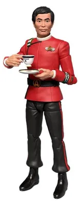 Zdjęcie produktu dla Star Trek VI: Nieodkryta kraina – figurka 1/12 Kapitan Sulu 16 cm