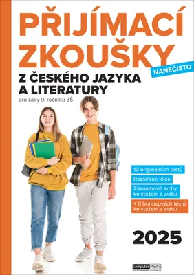 Immagine prodotto di Přijímací zkoušky nanečisto z českého jazyka a literatury pro žáky 9. ročníků ZŠ (2025) | kolektiv