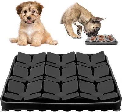 Produktbild von Famanu Silikon-Schnüffelmatte für Hunde - Interaktive Futtermatte