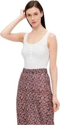 Produktbild von Pieces Kitte ärmelloses T-shirt Weiß S Damen Weiß S