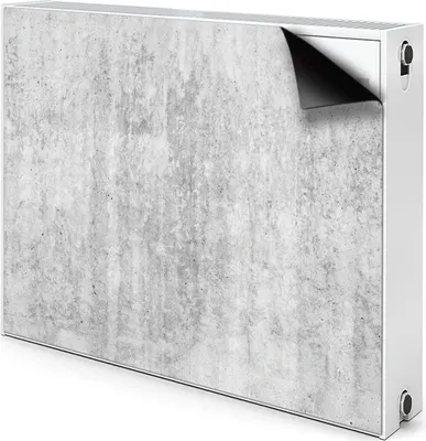 Produktbild von Magnet Verkleidung Abdeckung Heizkörperabdeckung Heizkörperabdeckung 80x60 cm  - Grau, Beton