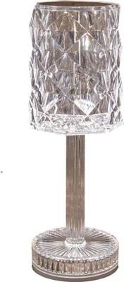 Produktbild von Coen Bakker Tischleuchte usb dimmbar touch Kristalloptik 3 Lichtfarben 8x26cm