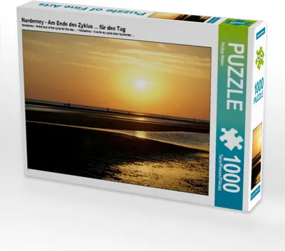 Produktbild von Calvendo Norderney - Am Ende des Zyklus ... für den Tag 1000 Teile Puzzle quer 640x480mm, Weber Philipp; 7401963