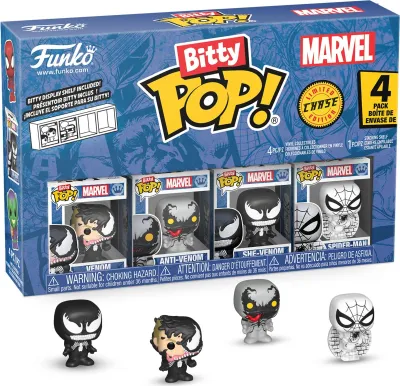 Immagine prodotto di Spider-Man Bitty POP! figure in vinile 4-pack Serie 3 2 cm